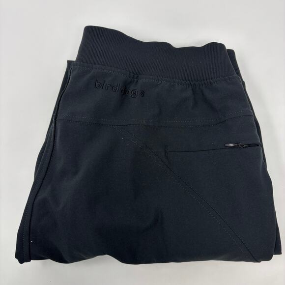 Birddogs Mens XL Solid Black Drawstrings Stretch Waist Joggers - Picture 1 of 6